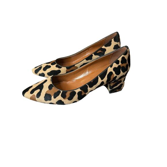 Aquatalia Leopard Print Heels - Picture 2 of 10